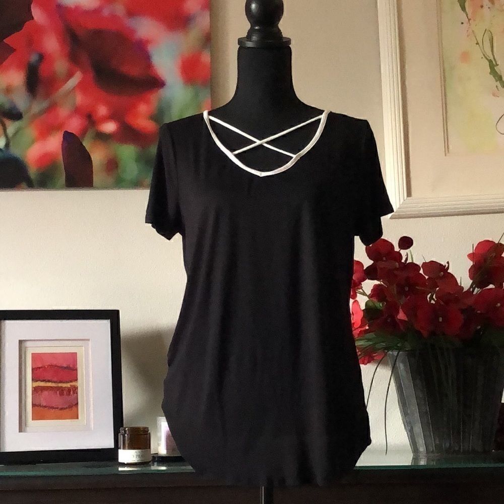 Reborn J Top Strappy Tee S